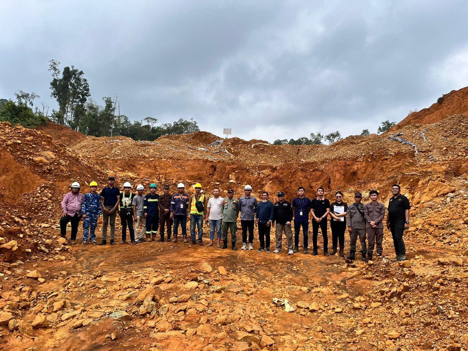 Verifikasi Barang Rampasan Ore Nikel PT Korumba Perkasa Indonesia