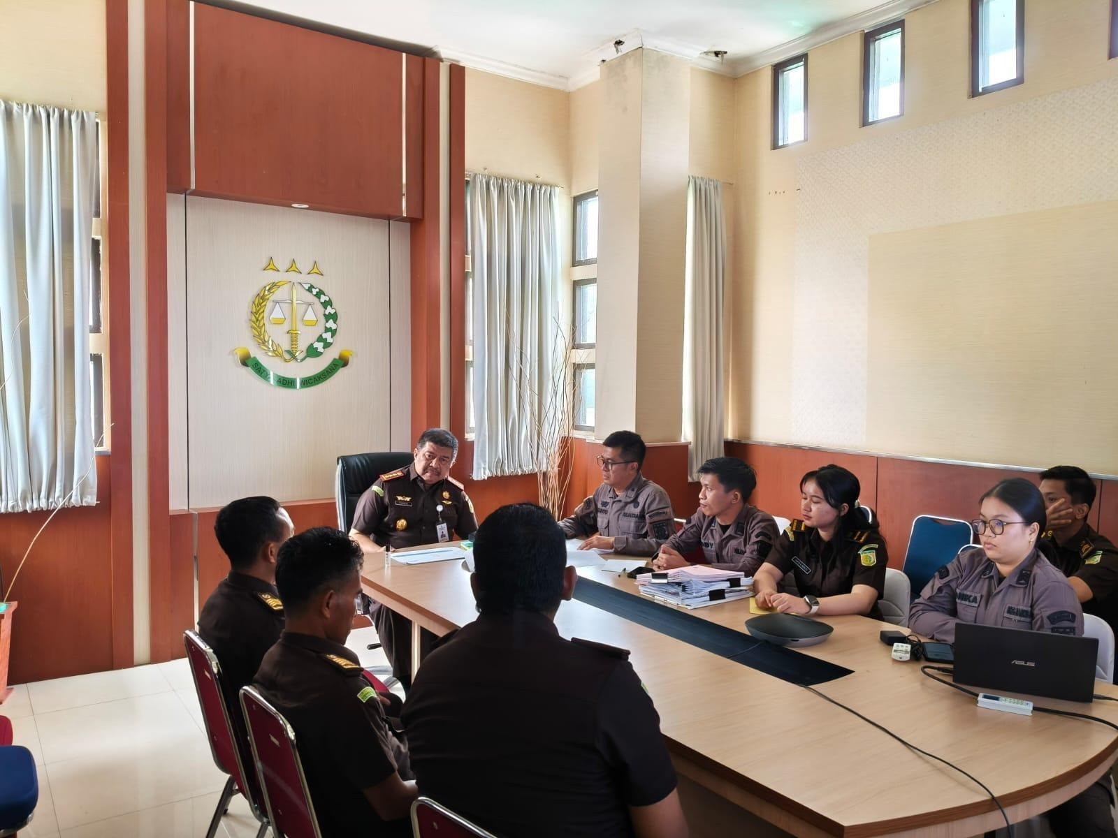 Kejari Konawe Gelar Diskusi Penyelesaian Barang Rampasan Negara