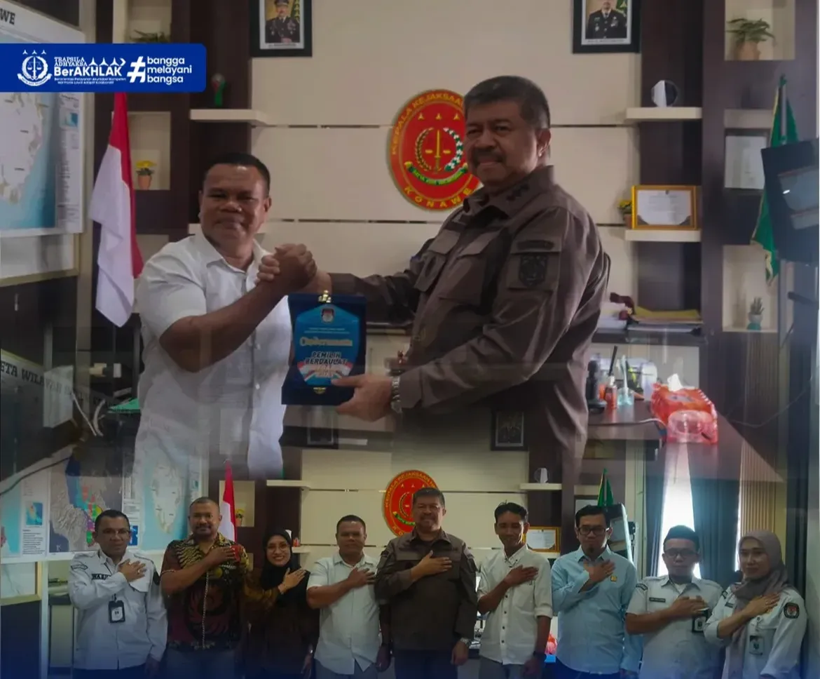 Koordinasi Kejaksaan Negeri Konawe Bersama KPU Konawe Kepulauan Terkait Tindak Lanjut MOU Kejaksaan Agung RI Dengan KPU Pusat