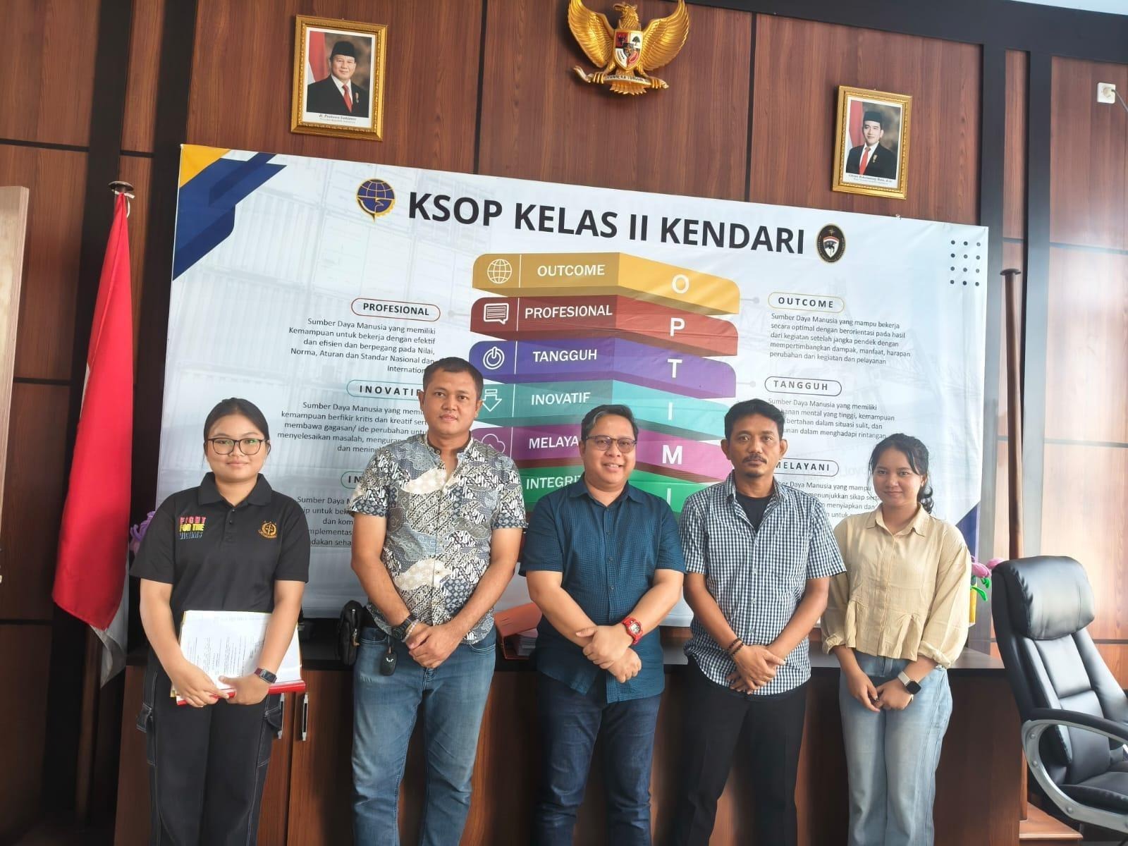 Kejari Konawe Dampingi Uji Kualitas Barang Rampasan Negara Bersama Dishut Sultra dan KSOP di Rupbasan Kelas I Kendari