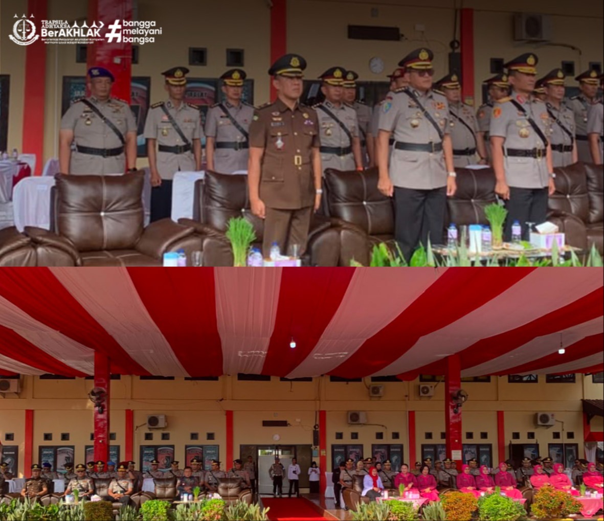 Upacara Pembukaan Pendidikan Bintara Polri