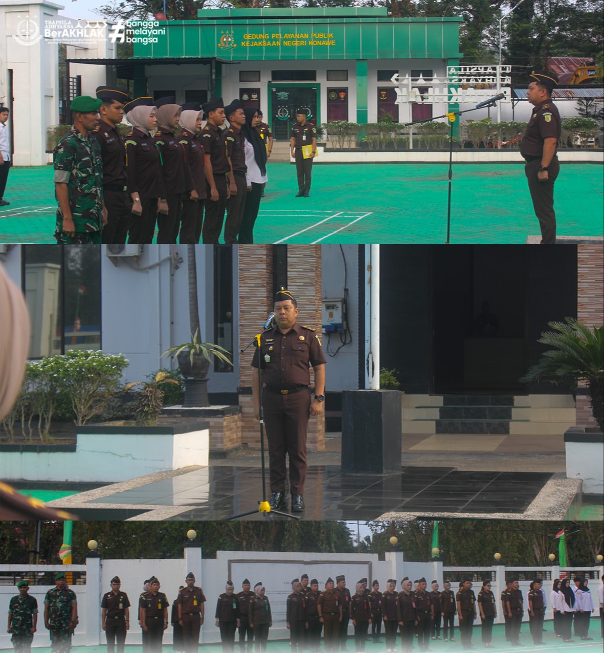 Apel Pagi Kejaksaan Negeri Konawe