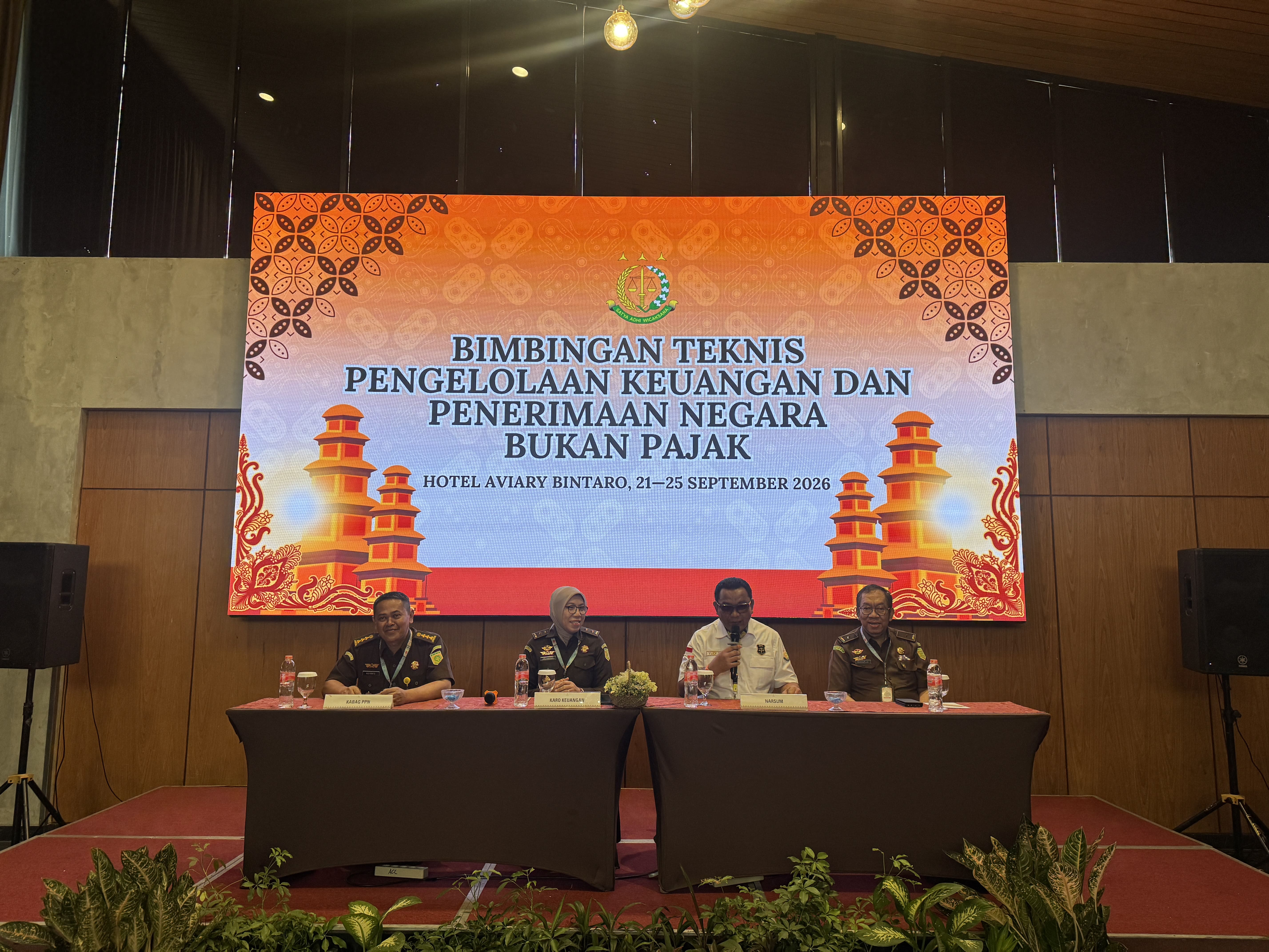 Kejari Konawe Ikuti Bimtek Pengelolaan Keuangan dan PNBP dari Kejaksaan Agung
